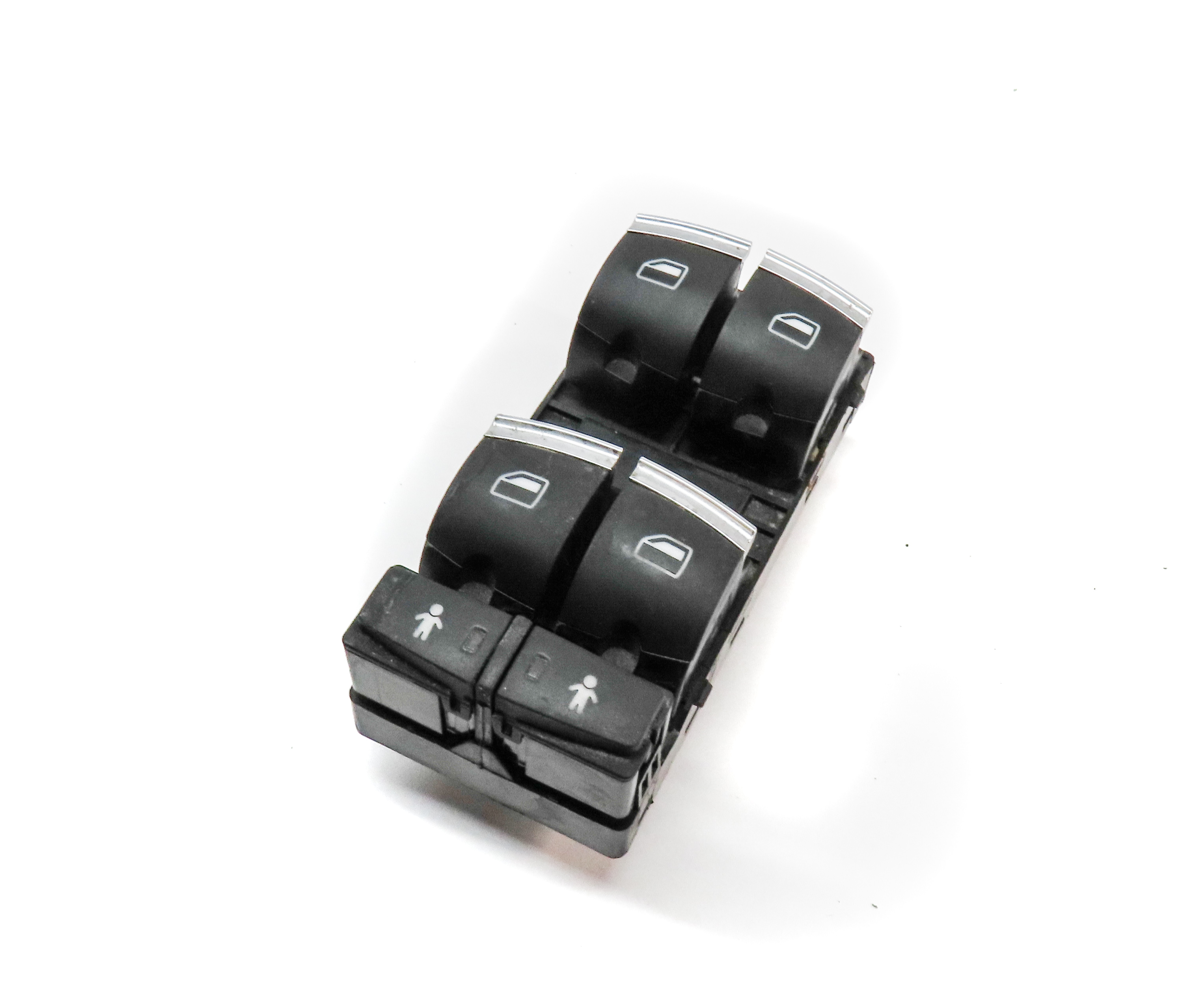 2011-2015 AUDI Q7 (4L) LEFT DRIVER MASTER POWER WINDOW SWITCH w/ CHILD LOCK — exact item pictured